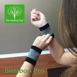 Hndledsbind, selvvarmende, Bamboo Pro  , 1 par