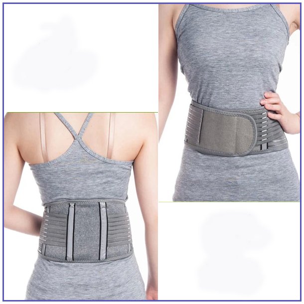 Rygbind med ekstra sttte, selvvarmende, Bamboo Care, 